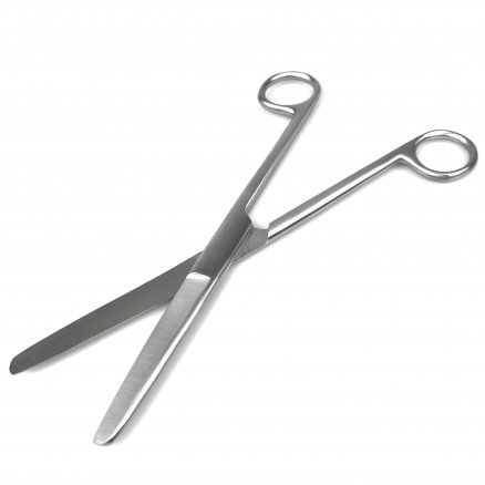 Ножиці тупокінцеві по Standard, операційні, прямі. Довжина 20 см